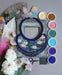 Monet Water Lilies Beaded Necklace – Artistic Boho Jewelry