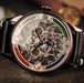 Harry Potter Skeleton Watch Handmade Quidditch Art Deco Timepiece