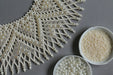 Ivory Beaded Collar Necklace – Bridal Boho with Glass Pearls