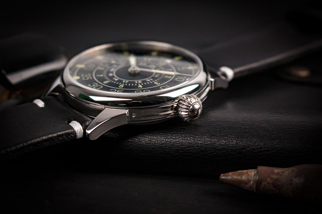 Aviator Marriage Watch – Handmade Vintage Soviet Pilot Watch