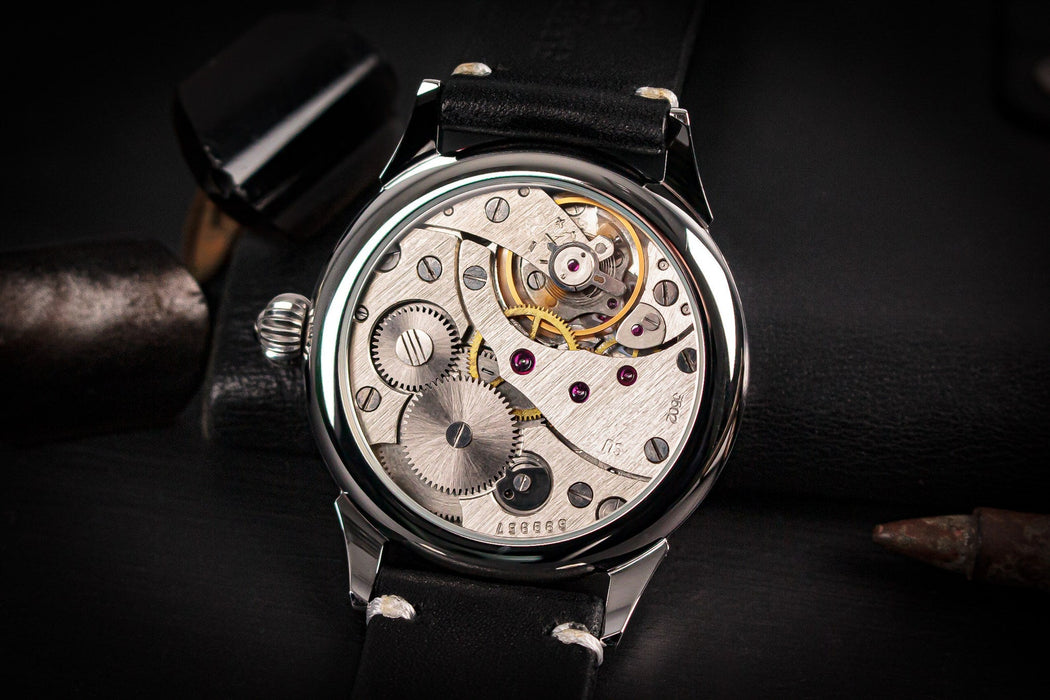 Aviator Marriage Watch – Handmade Vintage Soviet Pilot Watch