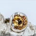 Unique Design Citrine & Diamond Ring Luxury Jewelry