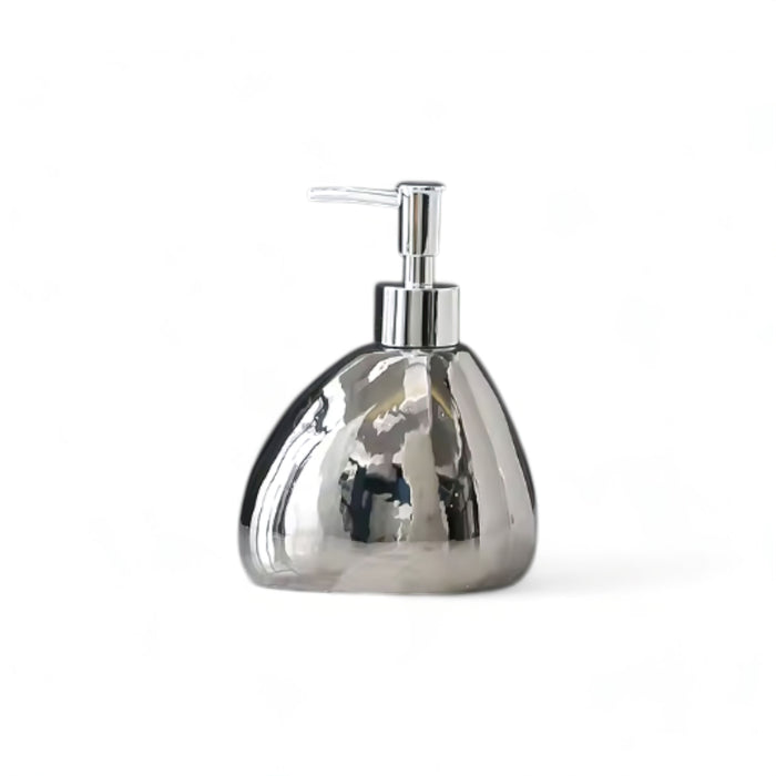 Ceramic Bathroom Accessories Set – Soap Dish, Dispenser, Cup and Holder