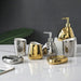 Ceramic Bathroom Accessories Set – Soap Dish, Dispenser, Cup and Holder