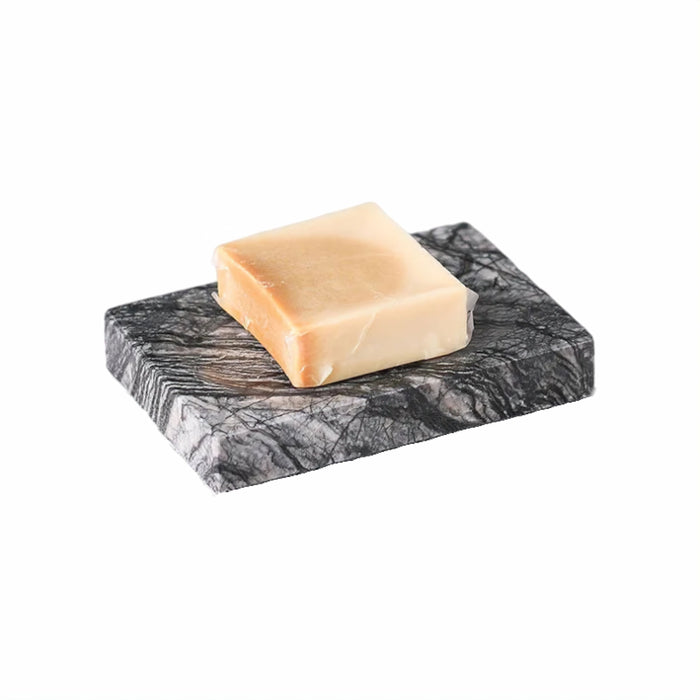 Elegant Marble Bathroom Accessories Collection – Soap Dispensers & Trays
