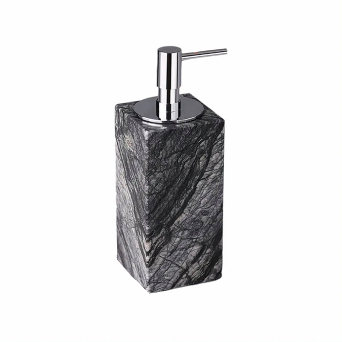 Elegant Marble Bathroom Accessories Collection – Soap Dispensers & Trays