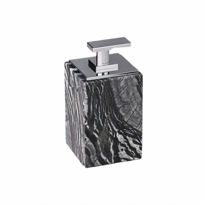 Elegant Marble Bathroom Accessories Collection – Soap Dispensers & Trays