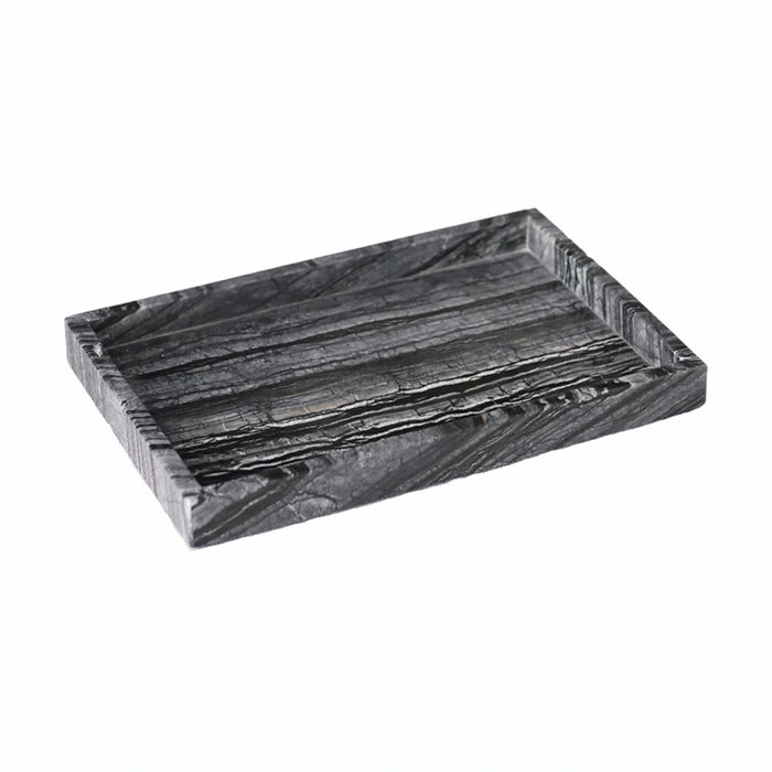 Elegant Marble Bathroom Accessories Collection – Soap Dispensers & Trays