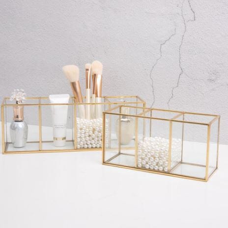 Elegant Cosmetic Box – Versatile Storage for Brushes and Accessories