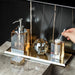 Crystal Glass Bathroom Accessories Set – Elegant 4-Piece
