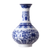 Antique Porcelain Flower Wall Hanging Vase