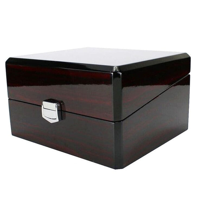 Single-Slot Lacquered Wood Watch Case