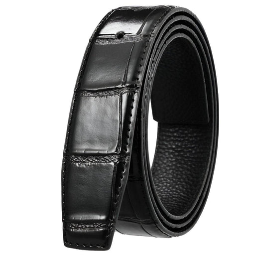 Men's classic leather belts