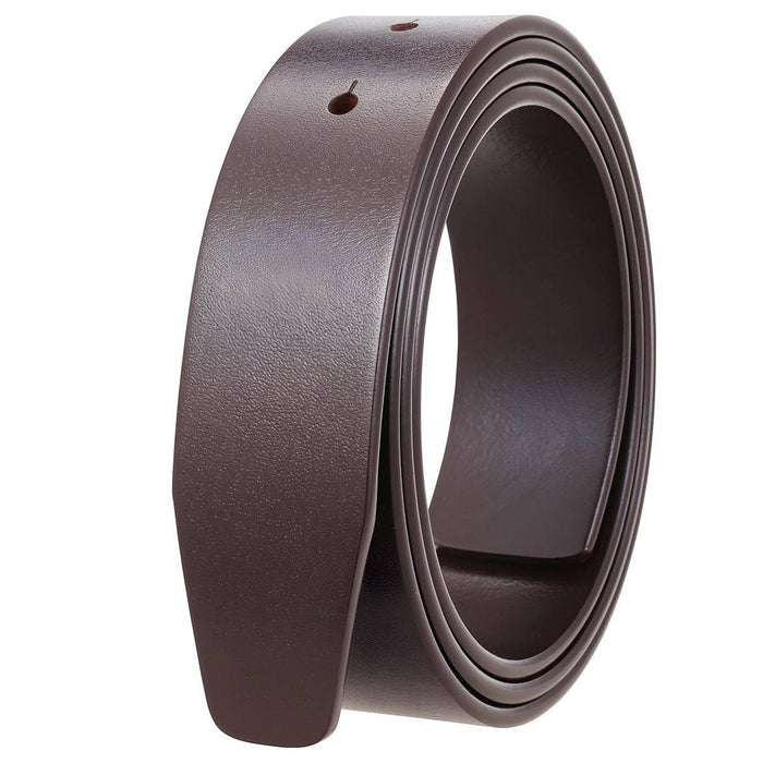 Brown leather belts for men