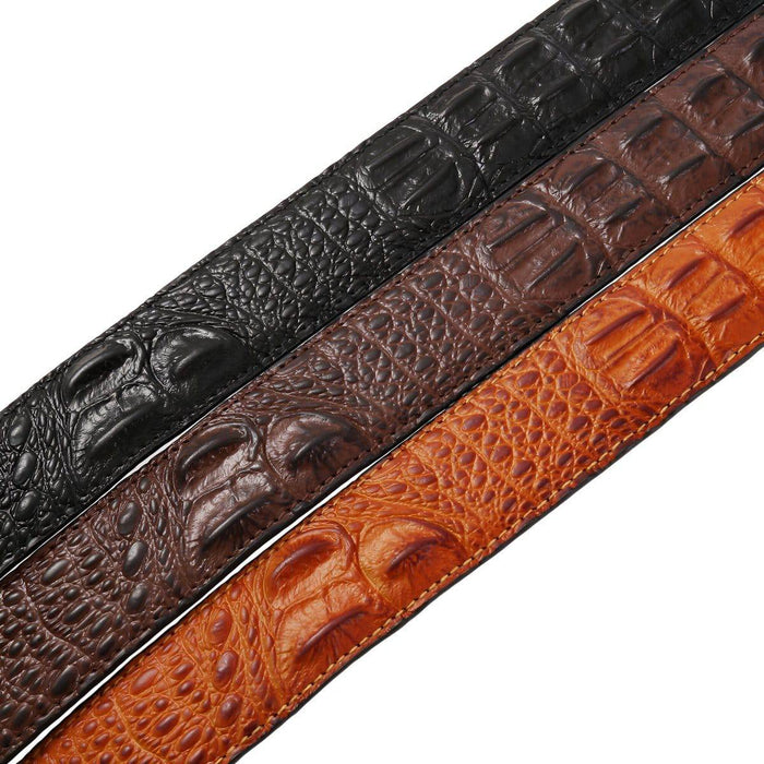 High-quality leather belts for men