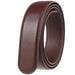 Leather belts for men with buckle