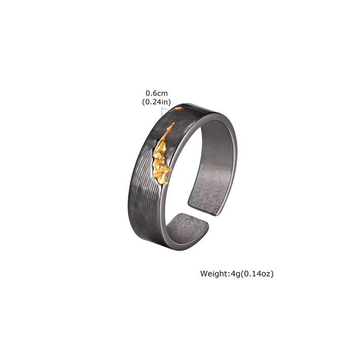 lava texture ring
