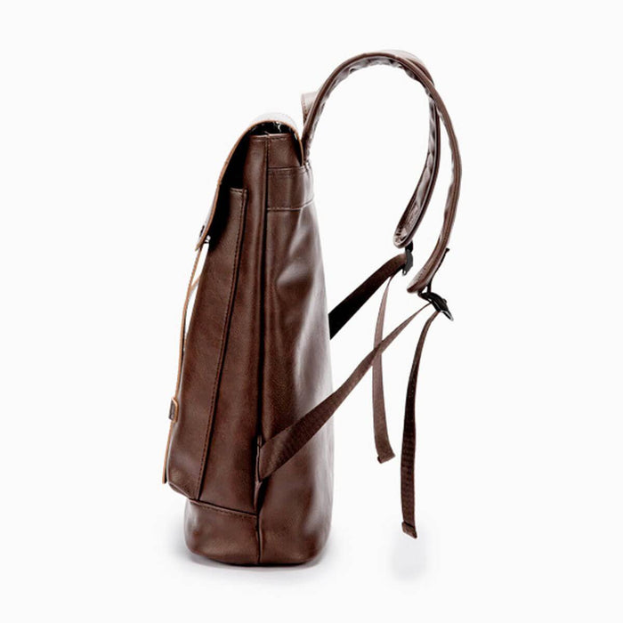 Anti-Theft Vintage Leather Daypack