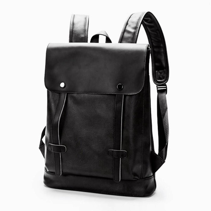 Vintage Leather Anti-Theft Backpack