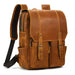 Full Grain Leather Rucksack Backpack