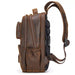 Men's Travel Backpack in Crazy Horse Leather