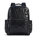 Men's Black Vegetable Leather Laptop Backpack