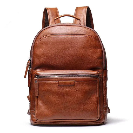 Stylish Laptop Leather Backpack