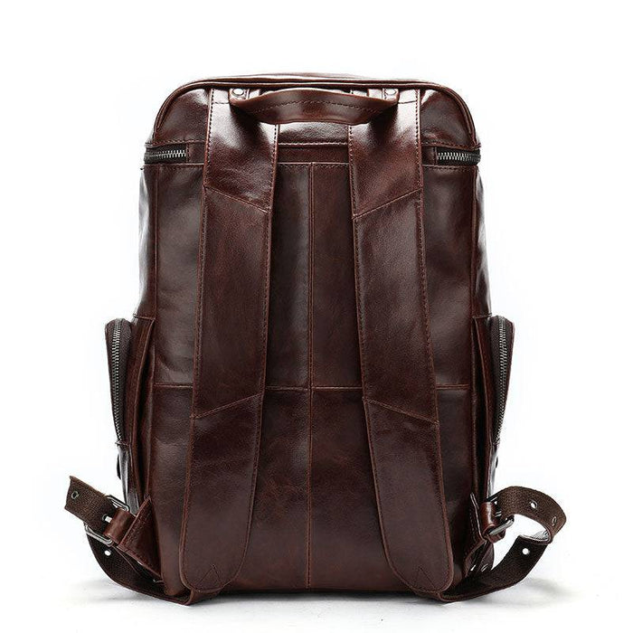 Men's Exclusive Unique Leather Backpack