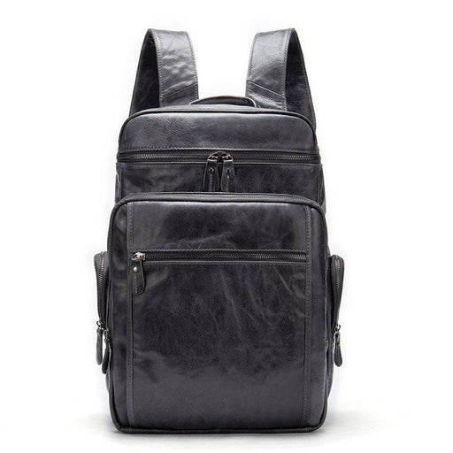 Stylish Unique Leather Travel Backpack for Men