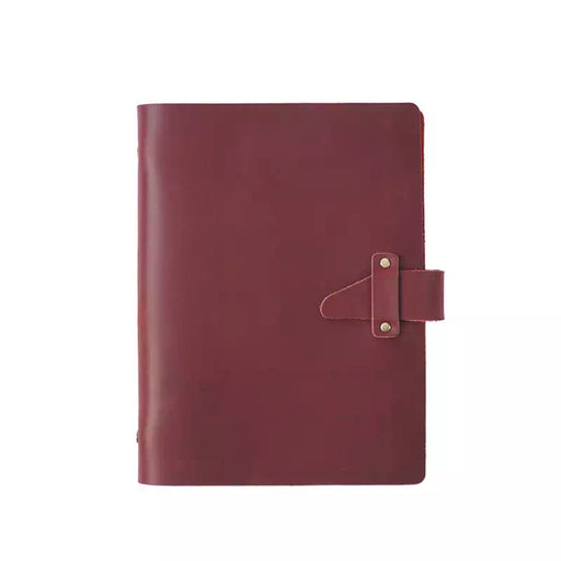 Old-fashioned Brown Leather Diary