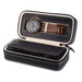 Leather Watch Case with 2 Slots, Secure Storage Solution