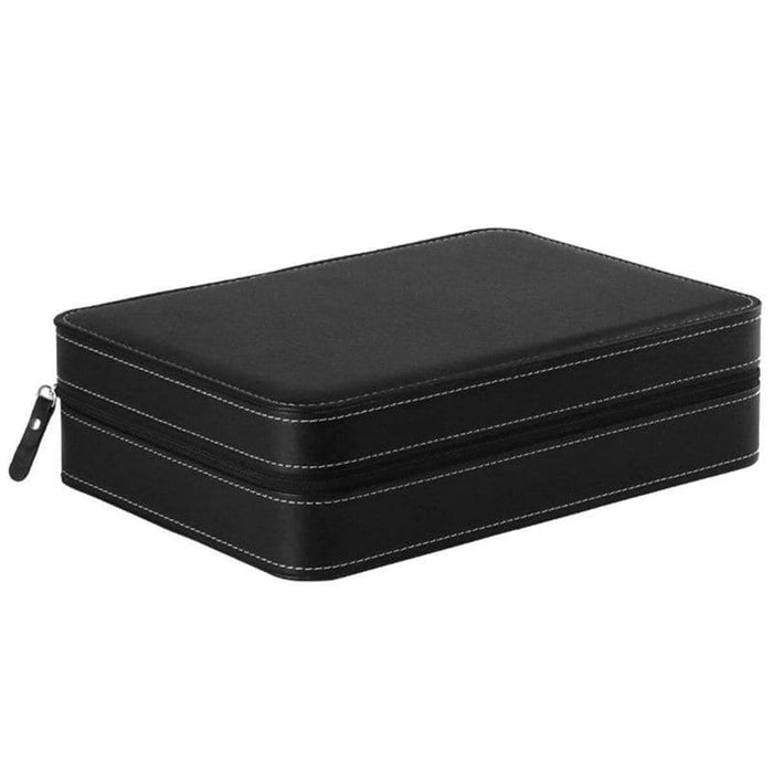 Premium Faux Leather Watch Travel Case with 10 Slots