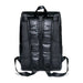 Fashion Leather Waterproof Black Backpack