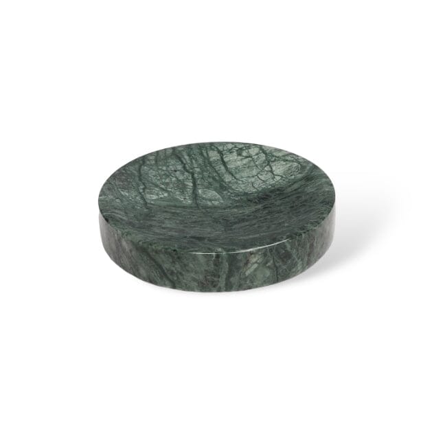 Elegant Green Marble Bathroom Accessories Set