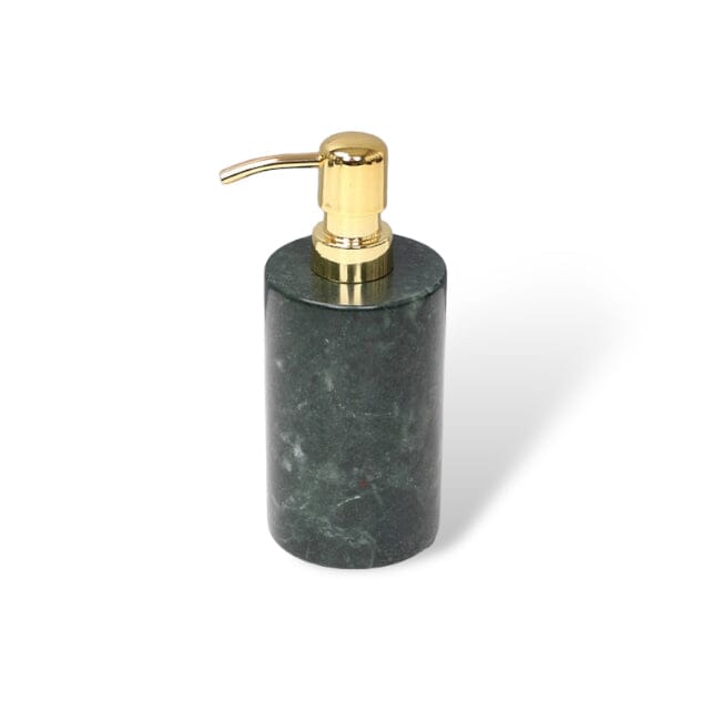 Elegant Green Marble Bathroom Accessories Set