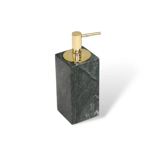 Elegant Green Marble Bathroom Accessories Set
