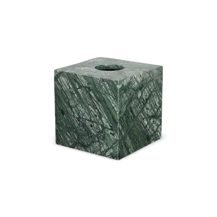 Elegant Green Marble Bathroom Accessories Set