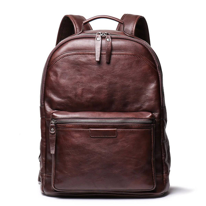 High-Quality Genuine Leather Backpack