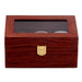 High-End Wooden Watch Storage Case with 3 Slots