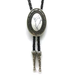 luxury gray bolo tie for men