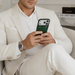 luxury iPhone 15 case handmade, designer iPhone case crocodile