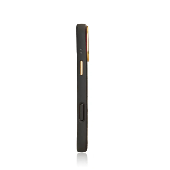 luxury python leather phone case