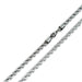 Rope Bracelet – 925 Silver, Rhodium Plated, 3.3mm