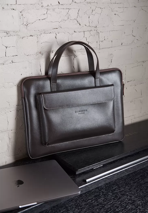 macbook pro 16 leather briefcase