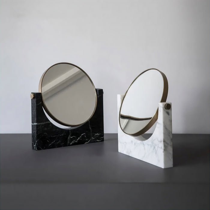 Stylish Elegant Marble Frame Bathroom Mirror
