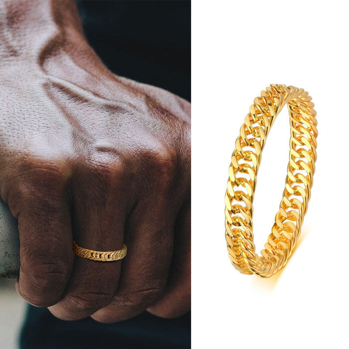 Cuban Ring | Gold