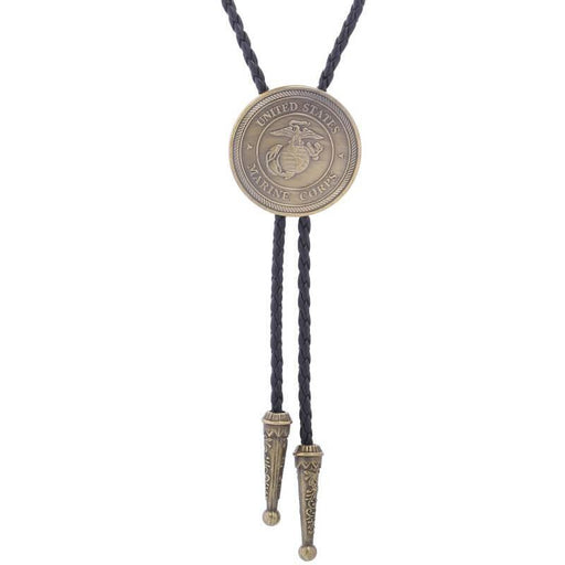 Marine Corps Bolo Tie - Artynov | Unique Handmade Accessories