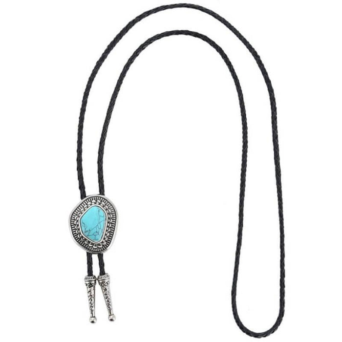 Navajo Turquoise Bolo Tie