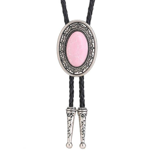 Pink Bolo Tie - Artynov | Unique Handmade Accessories