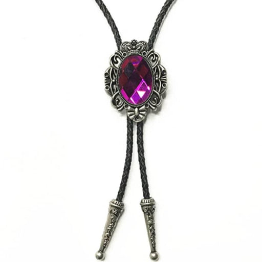 Purple Bolo Tie